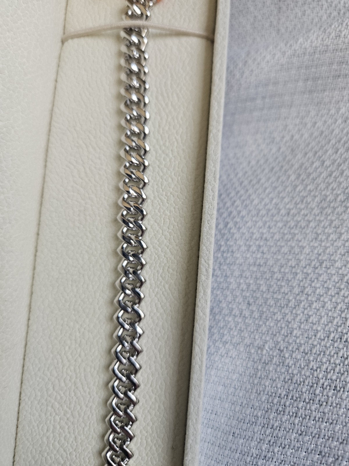 7.5″ – 6mm Monaco Link Moissanite 925 Bracelet 11.00ctw