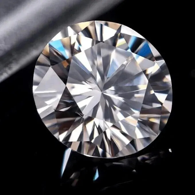 11.50X11.50 MM Round D Color VVS1 Clarity LAB GROWN CVD Diamond GIE CERTIFIED