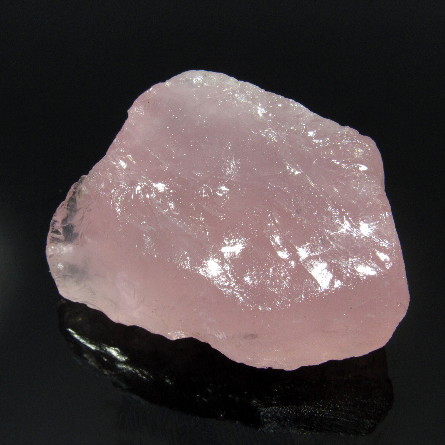 218.00Cts Natural Rough Shaped Loose Gemstone Brazilian Pink Rose Quartz CH 7963
