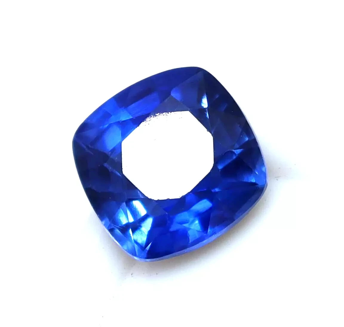 8.85 Ct AGL Certified Natural Blue Sapphire Cushion Cut Loose Faceted Gemstone