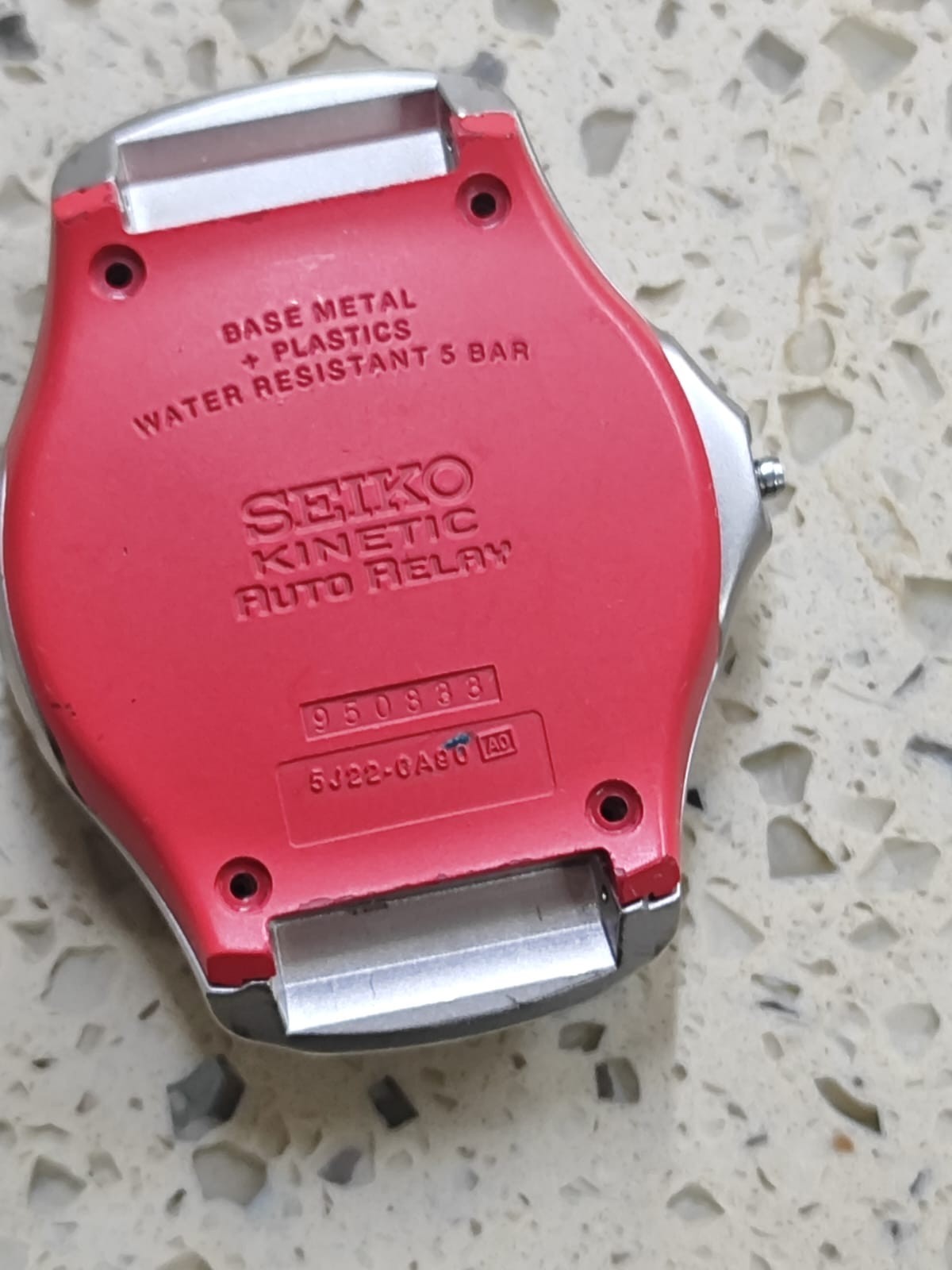 Seiko kinetic auto 5J22-0A90 Part CASE NOS