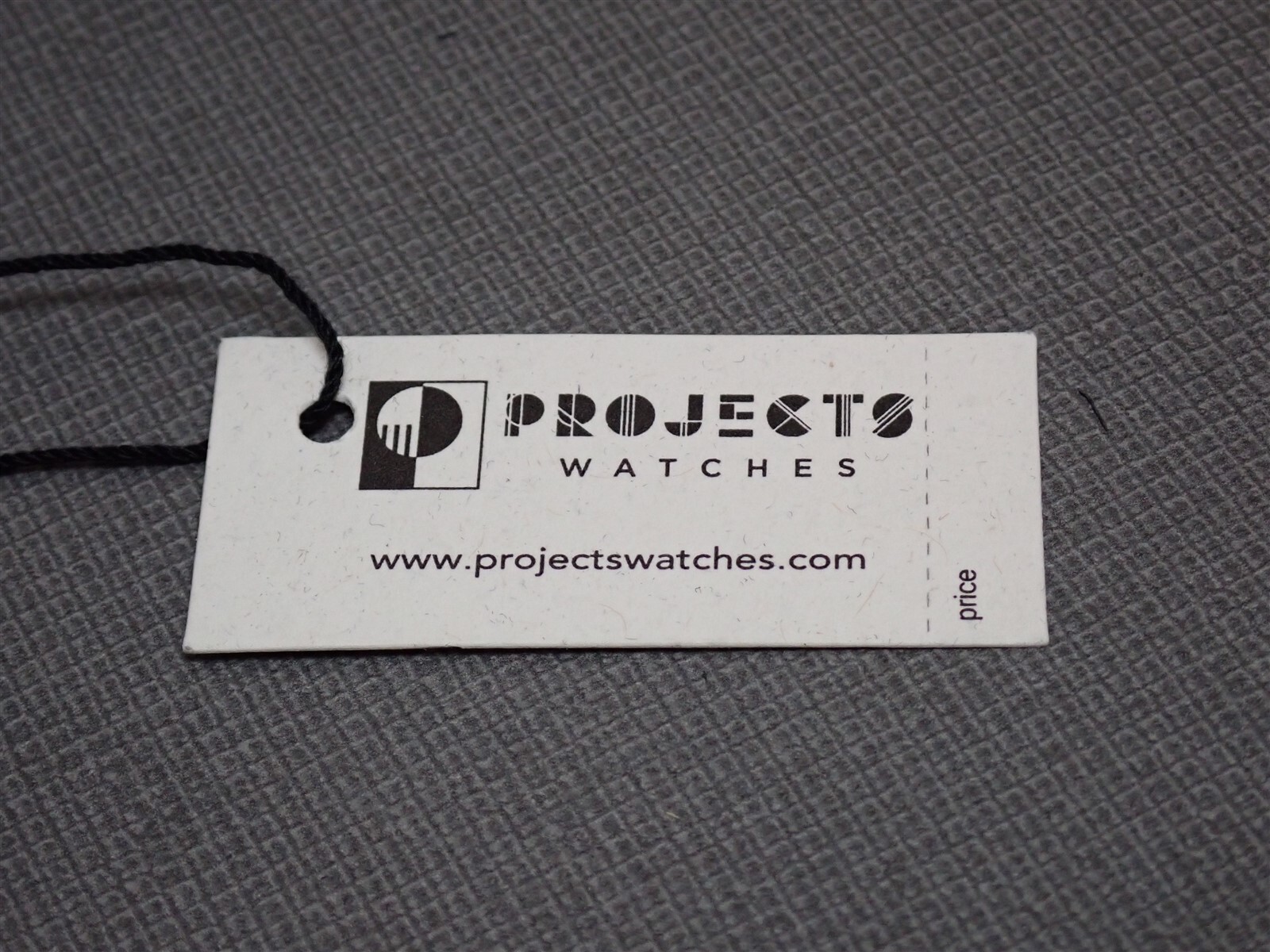 NEW Projects Watches PJT-7401-40 Bodoni 40mm M&Co Black Leather Band Watch