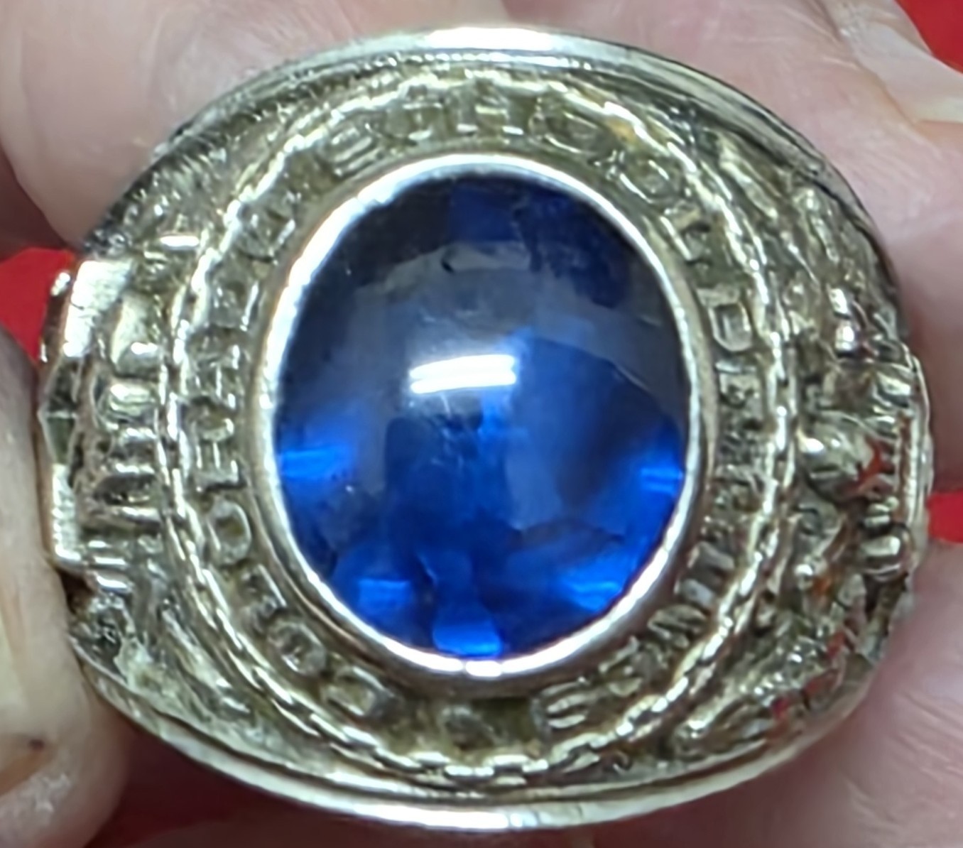 Vintage 14K White Gold John Roberts 1972 Colorado School of Mines Men Class Ring