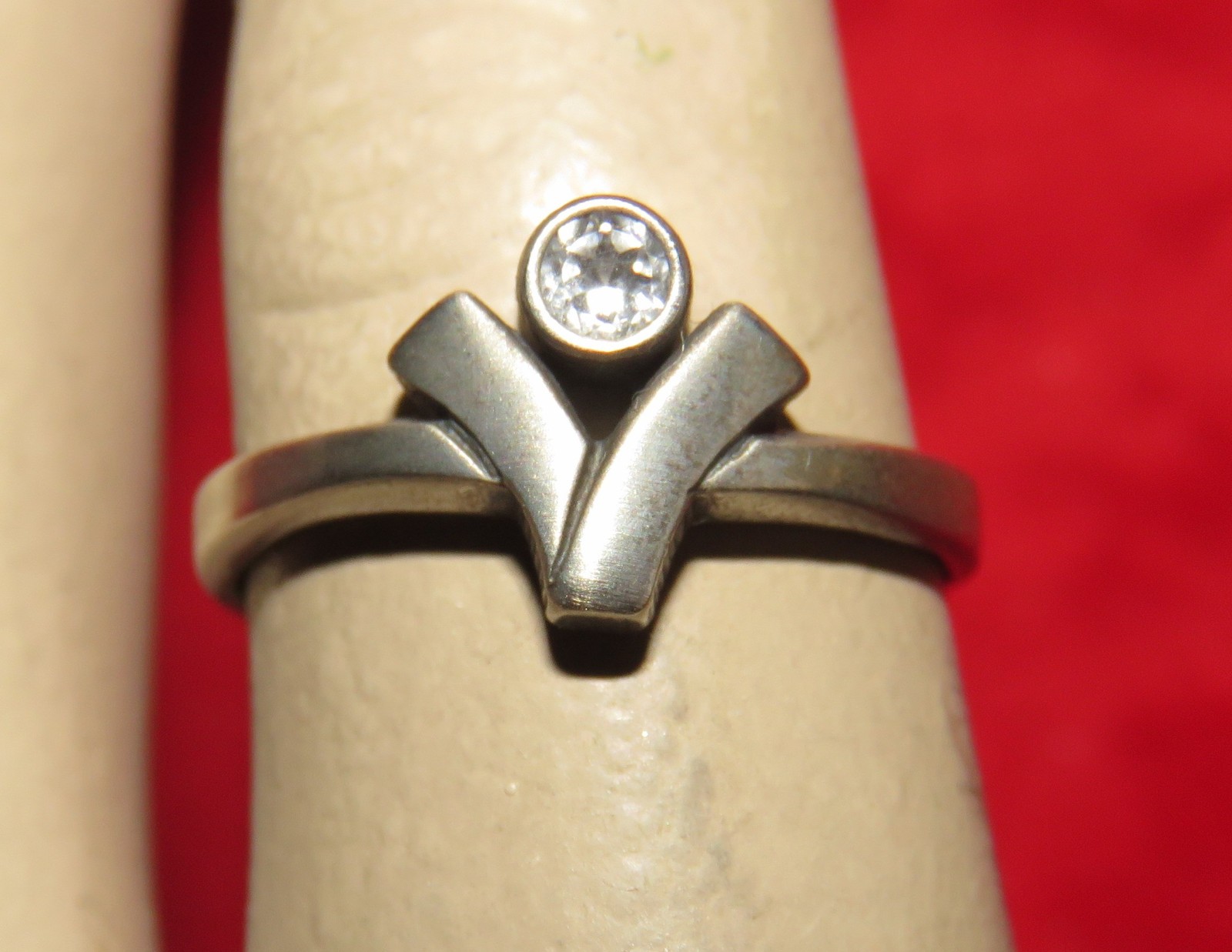 Finnish Women’s Ring By Karl Laine – 925 Sterling Silver – 2.3 Grams