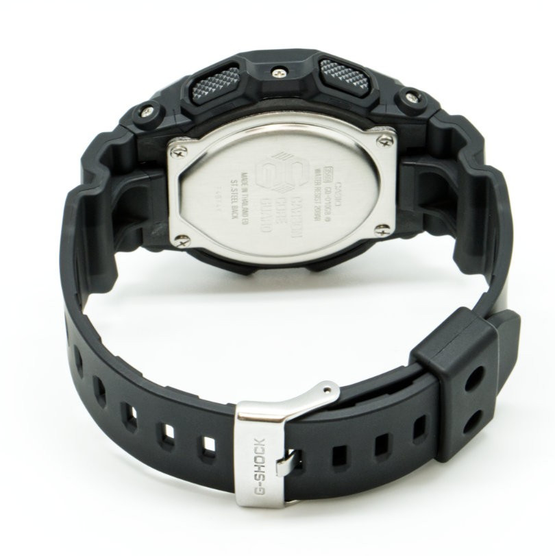 CASIO G-SHOCK GD-010GB-1A9JF Black and Gold Series Big Case Digital Watch 51.9mm