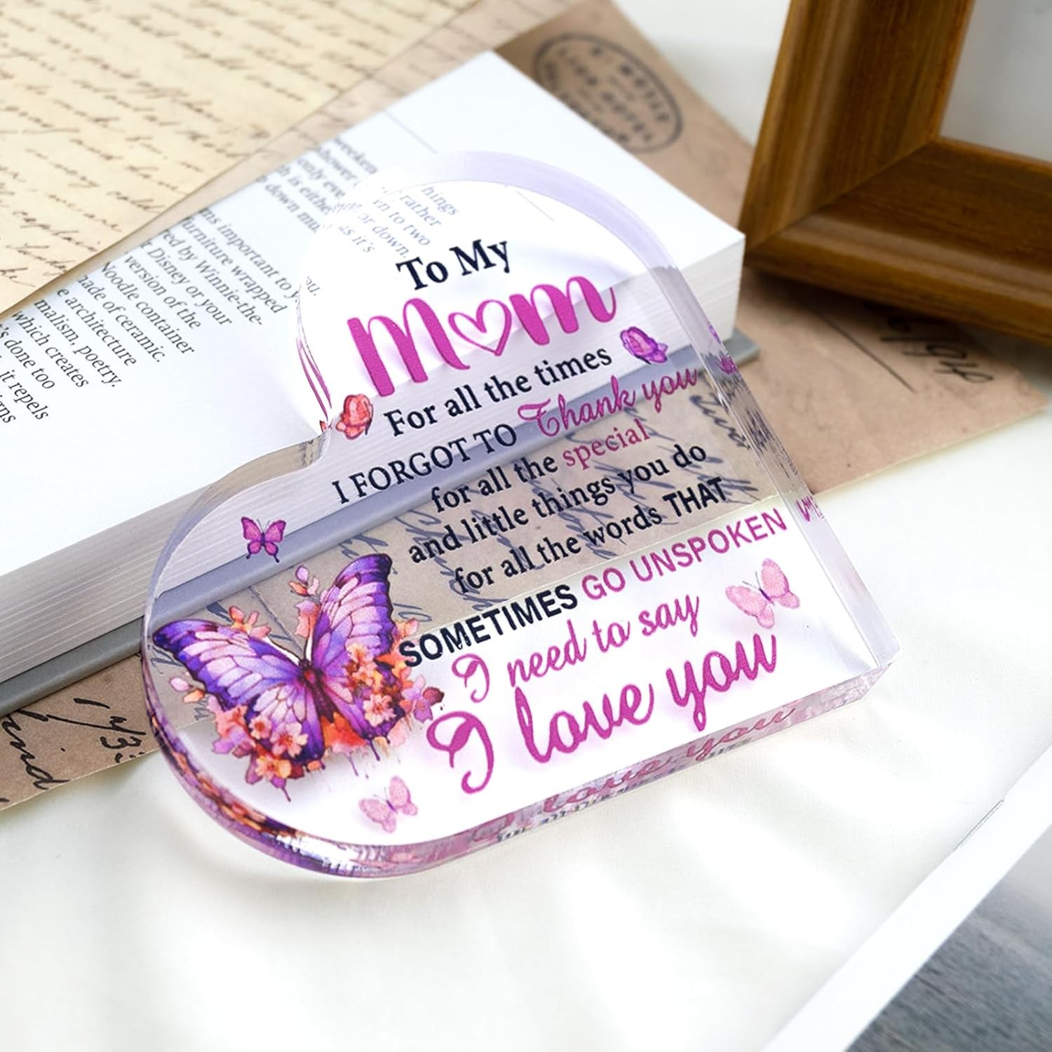 Mothers Day Gifts For Mom From Daughter Son Birthday Rose Red-mom