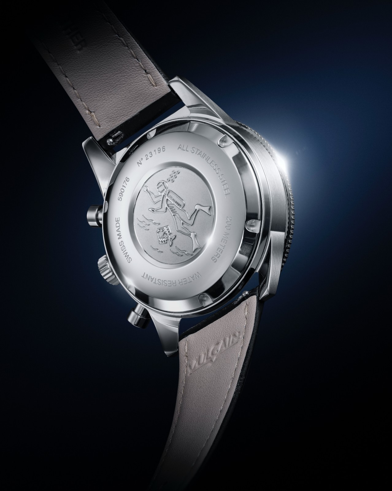 Vulcain Skindiver Chronograph 39.7mm Stainless Steel Automatic Authorized Dealer