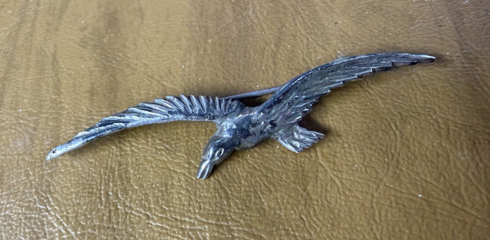 Sterling Silver Seagull Pin Marked Mexico