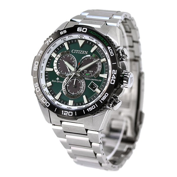 Citizen Promaster Land Eco Drive Radio Wave Radio Solar Watch CB5034 91W CITIZEN