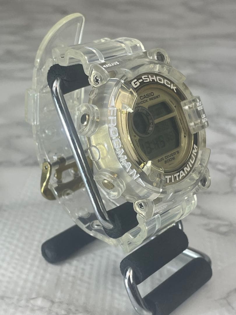 DW 8201WC 9T W.C Frogman Gold New Exterior Casio