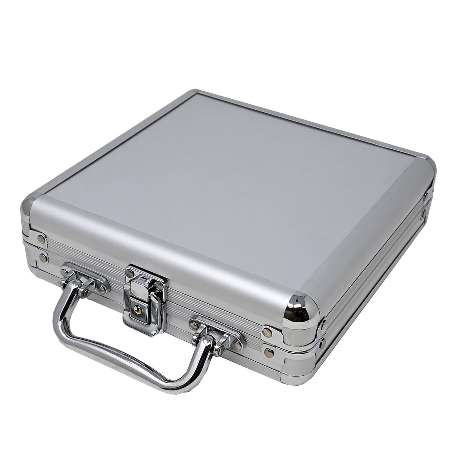 DA VINCI Aluminum Poker Chip Case – Choose from 5 Sizes (100-Chip Capacity, F…