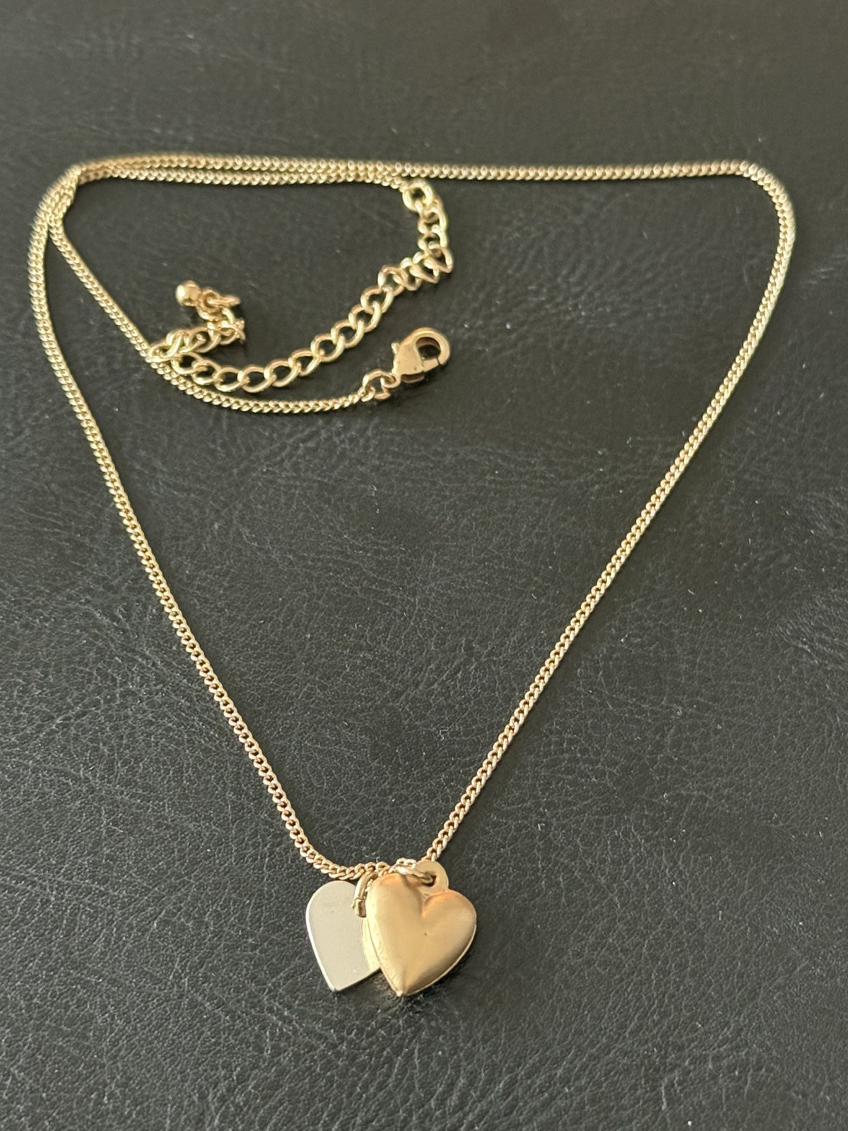 Accessorize Beautiful necklace with golden/ Silver heart shaped pendant