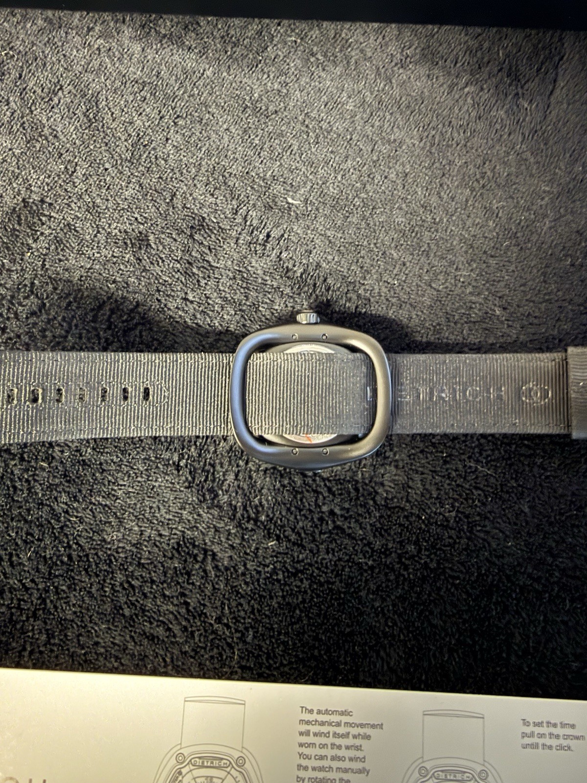 Dietrich OT-1 Men’s Automatic Wristwatch 48mm Organic Time