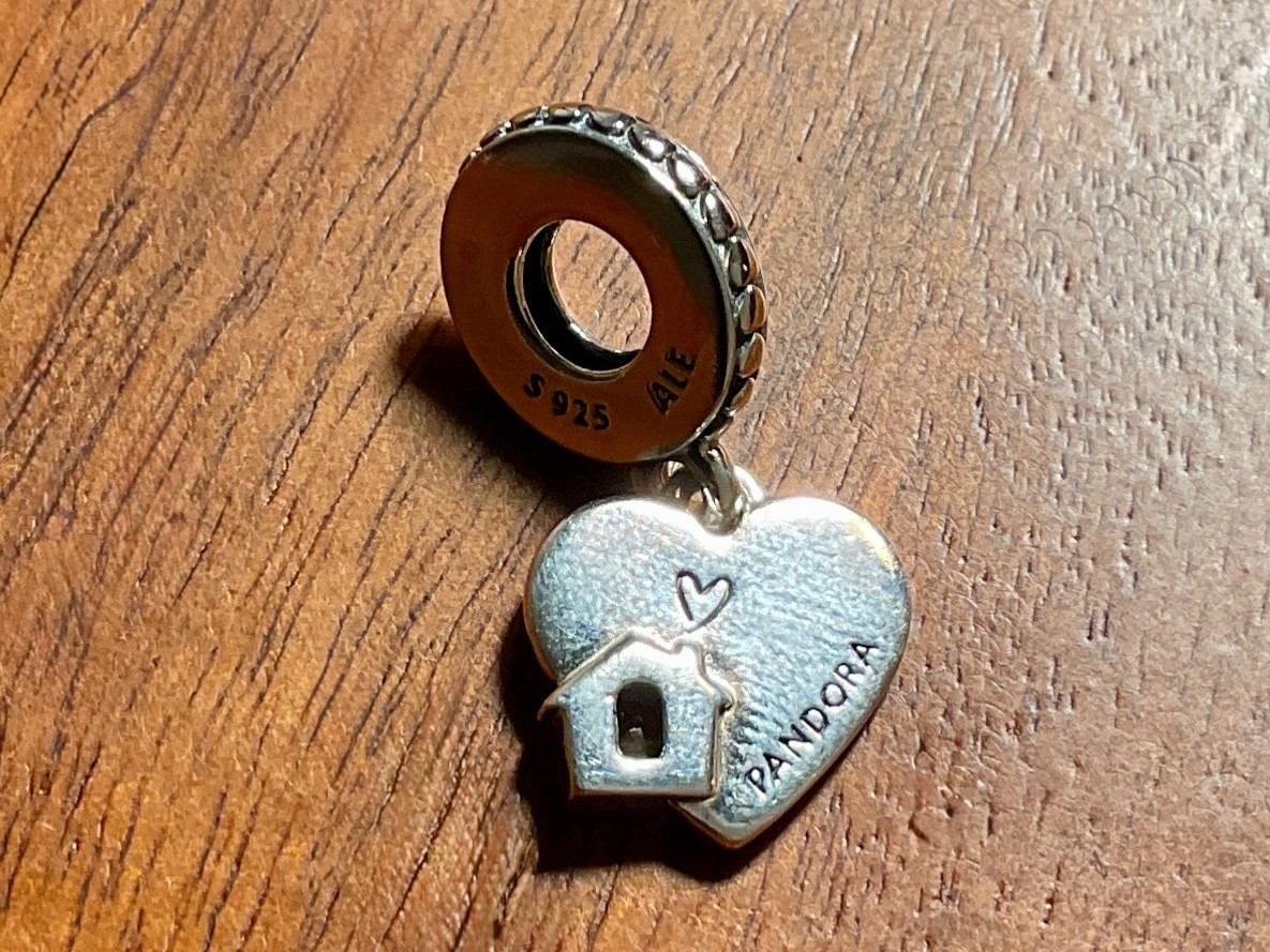 PANDORA Love My Home House Dangle Charm 799324C01