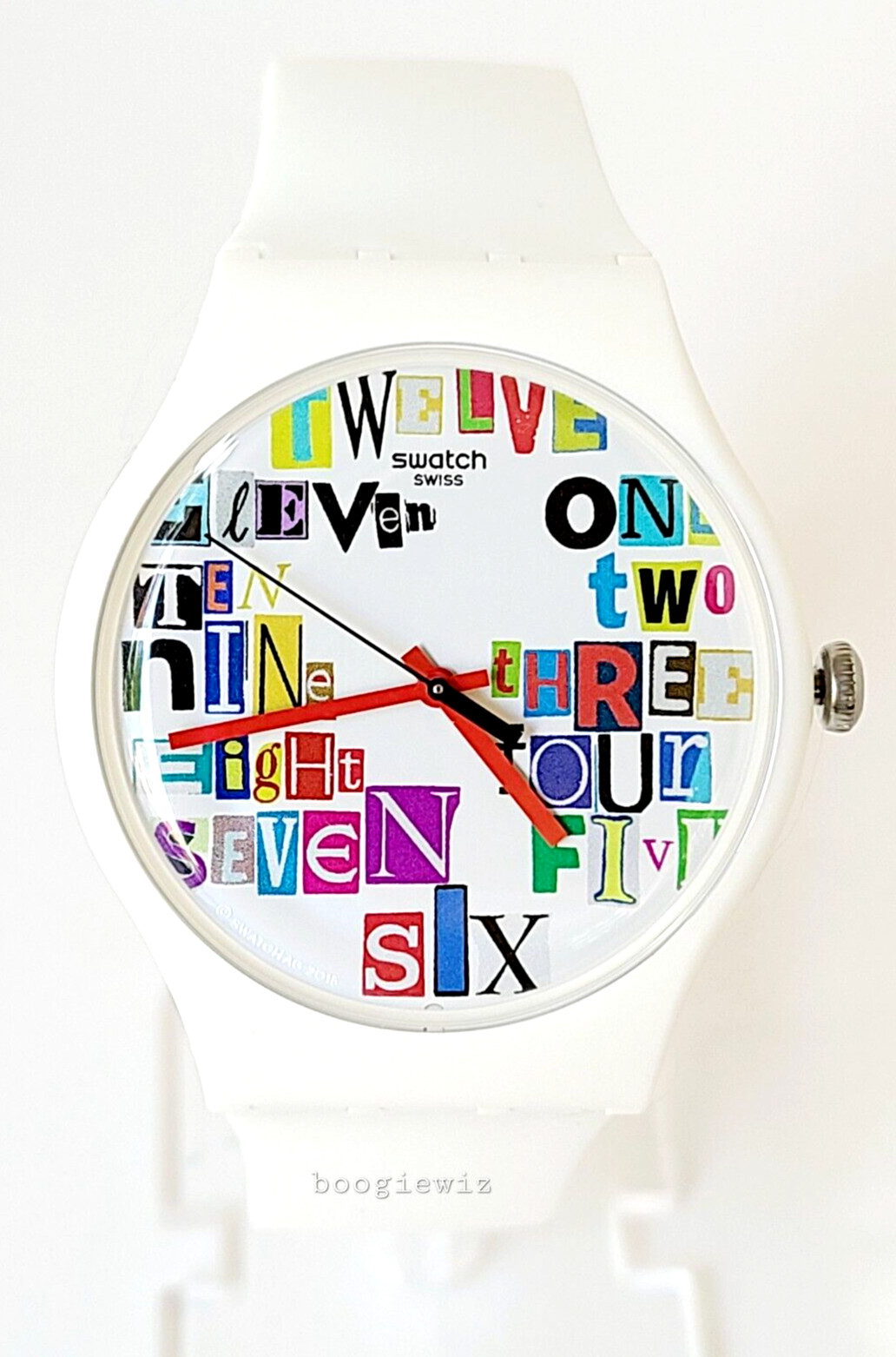 SWATCH SWISS MADE, MODEL MULTI COLLAGE, SUOW132 NIB