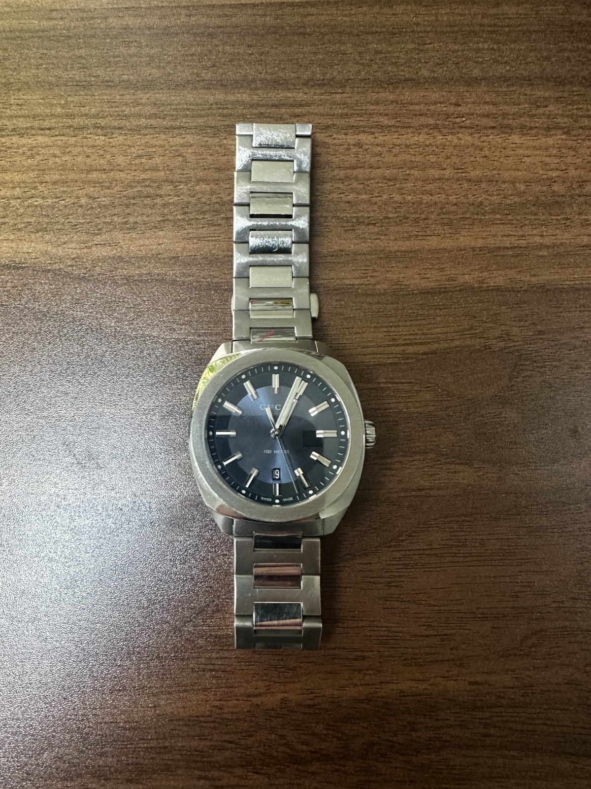 Gucci Quarts Blue Men Dial Men’s Wrist Watch