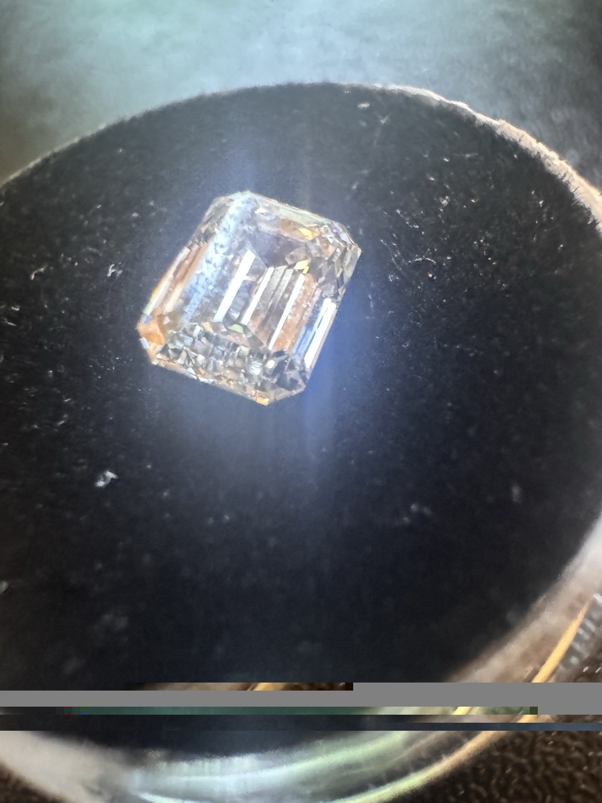 Lab Grown 1.02 Cts EMERALD Cut IGI Certified CVD Diamond D Color VVS2 Clarity