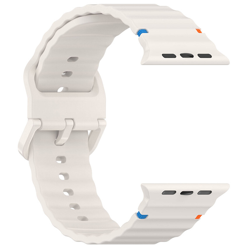 Silicone Watch Strap 42mm 44mm 45mm 49mm For iPhone Watch 1/2/3/4/5/6/7/SE/Ultra