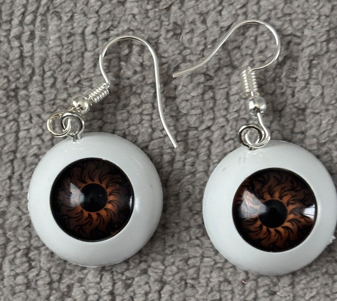 BUY 2 GET 1 FREE Spooky Themed Earrings | Dark heart Skull Cauldron Eyeball Blac