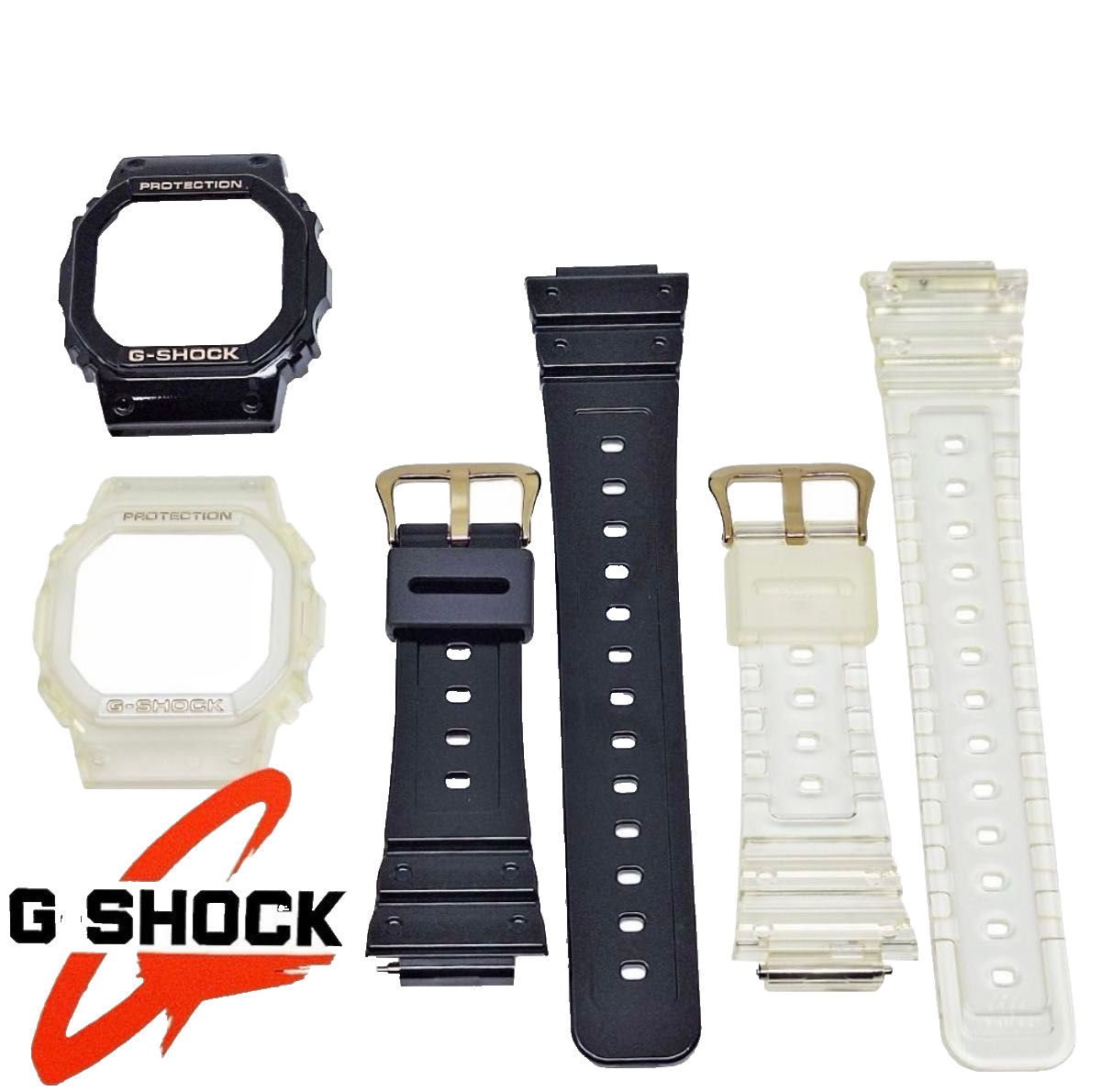 CASIO G-SHOCK DWE-5600HG-1JR HIP-HOP Gold Chain Inspired Model Watch Limited Box