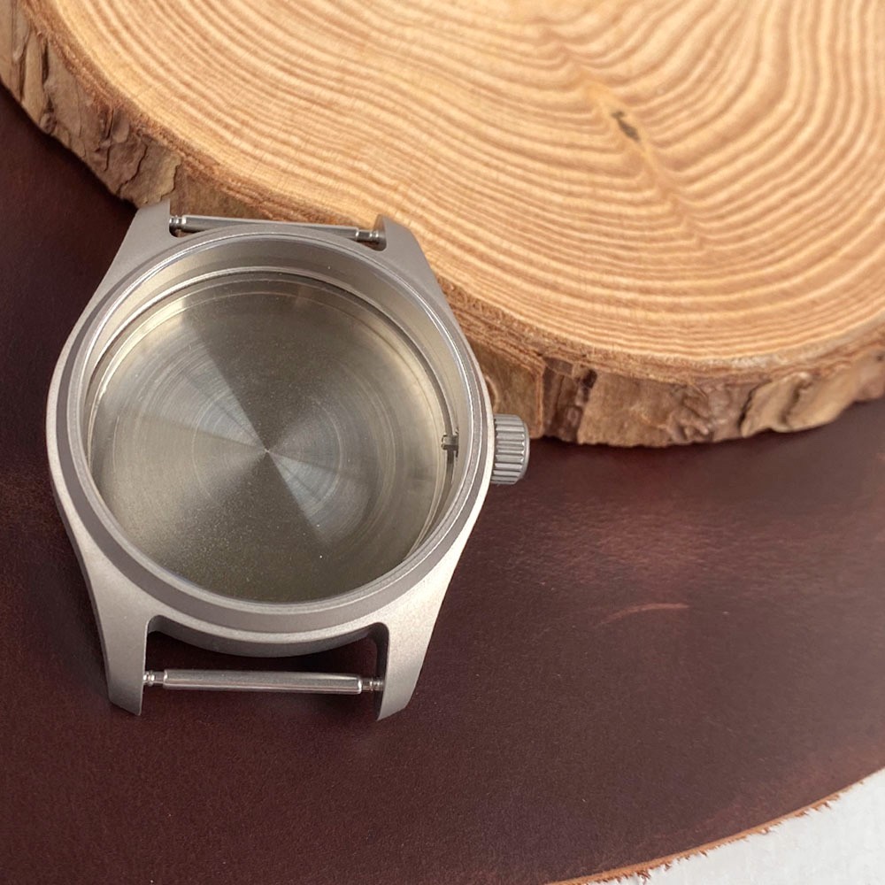 200M Dive Titanium 36mm 39mm Pilot Watch Case Sapphire Fit NH34 NH35 Miyota PT