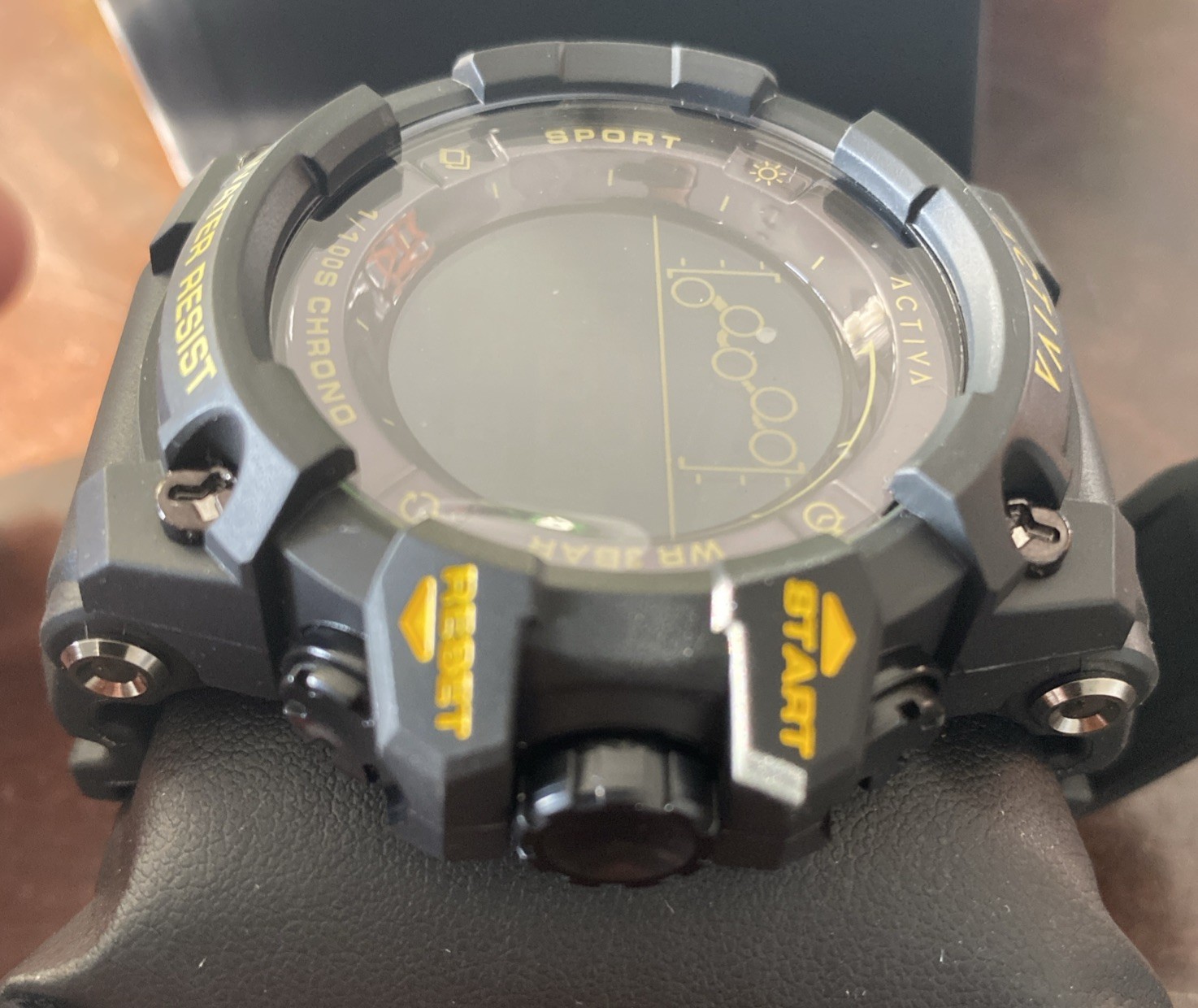Activa Summit X Invicta Unisex Digital Watch – 50mm. Black (ACW8082-026)