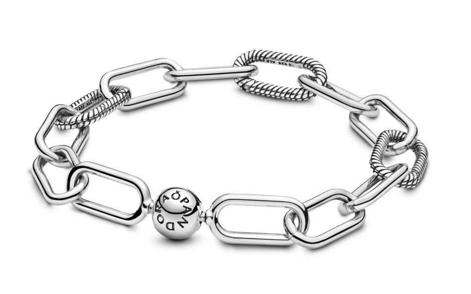 Pandora Me Chunky Chain Link Sterling Silver Bracelet – 598373-1 – 5″ NWOT