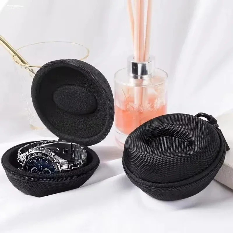 Portable EVA Watch Travel Case Waterproof Zipper Storage Box Organizer