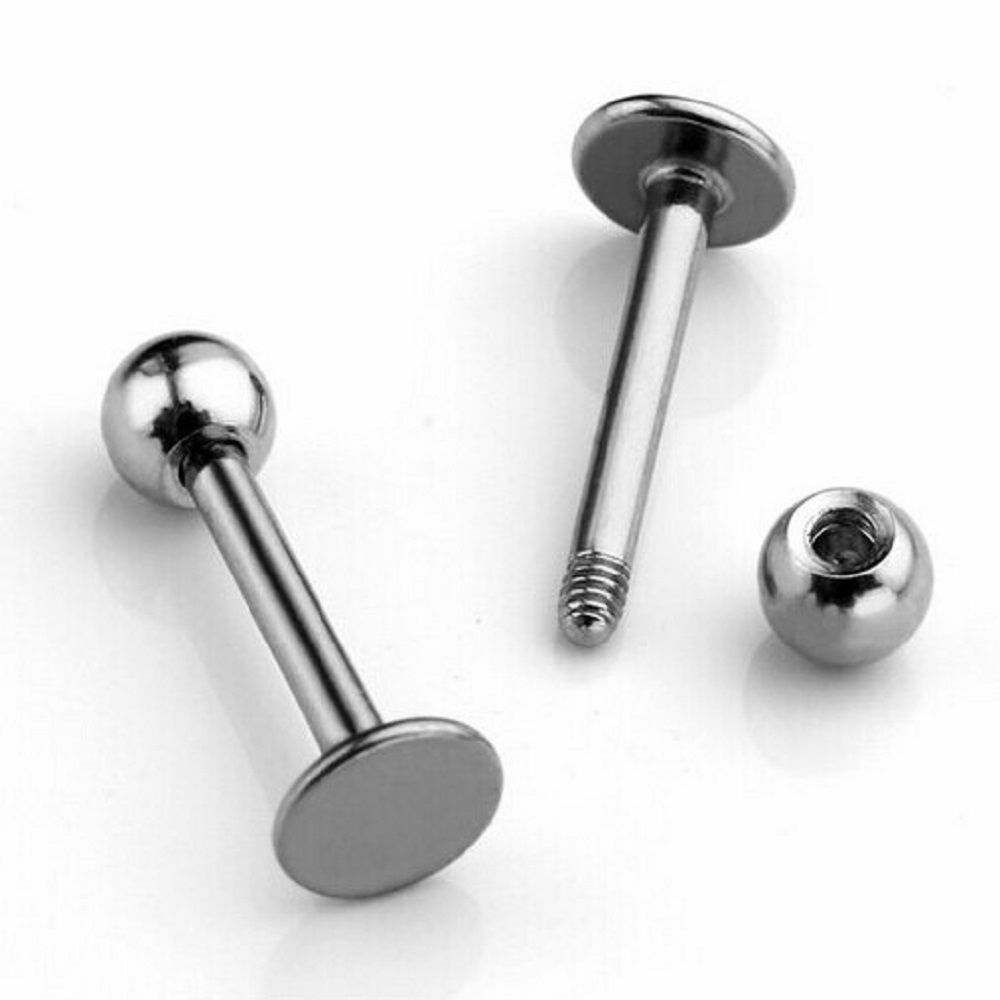 Labret Monroe Cubic Zirconia Ball Externally Threaded 50pcs 16ga