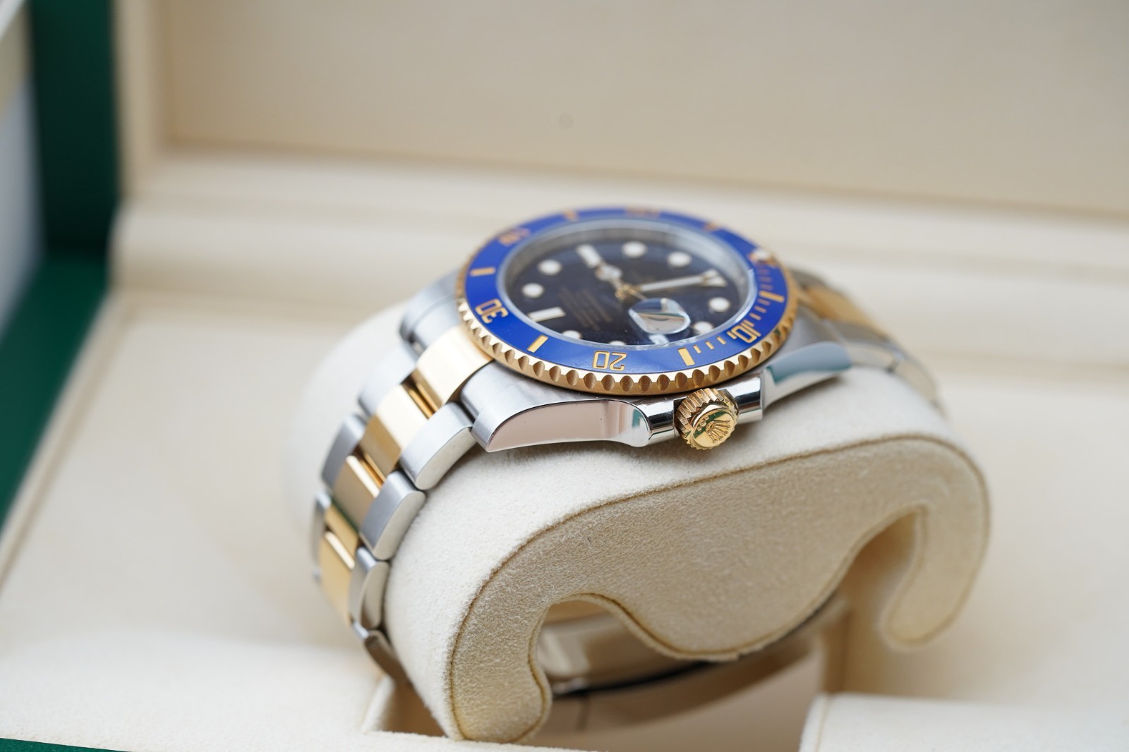 Rolex Submariner 116613LB ‘Bluesy’ Men’s Two Tone 18k Gold Blue Dial Watch