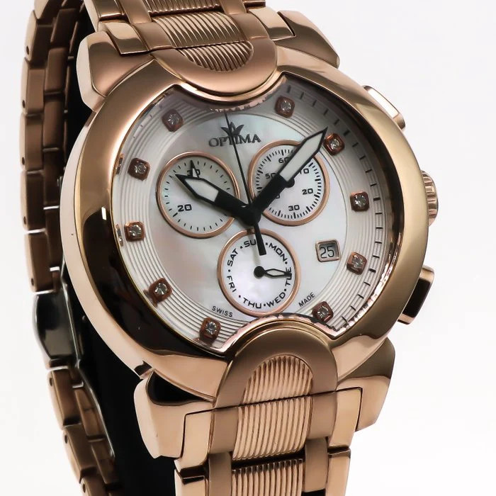 Optima – Swiss Made Chronograph – OSC233-RR-7 Quartz Chronograph 45.9 mm