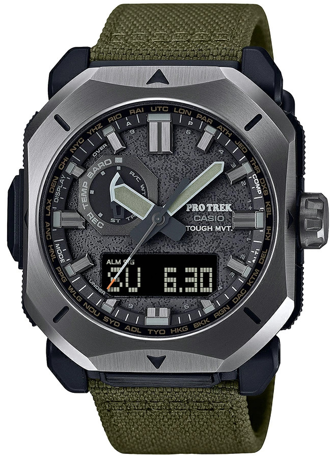 Casio PRO TREK PRW-6900YB-3JF Atomic Solar CORDURA Cloth Band JDM