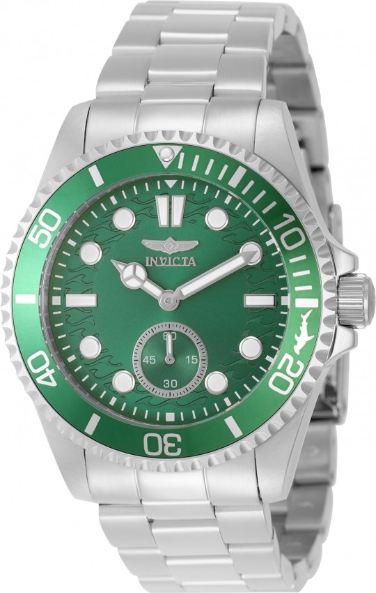 New INVICTA Pro Diver Men 43mm Stainless Steel Steel Green dial VD78 Quartz