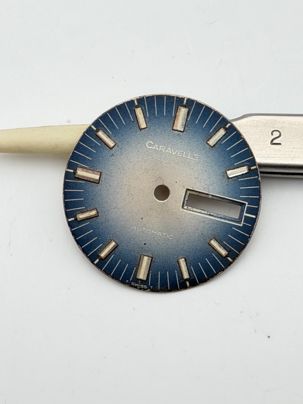 caravelle set o matic 28.5mm dial dial
