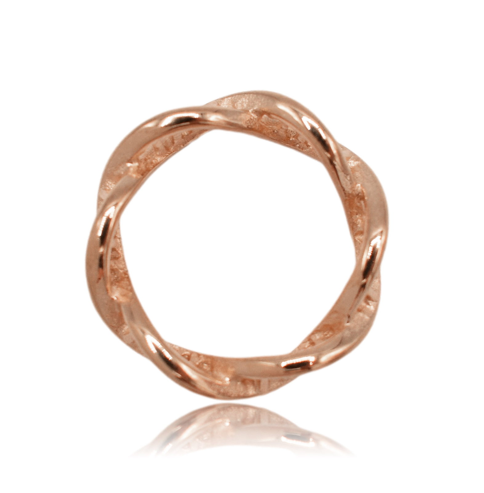 DNA Double Helix Science Stainless Steel Ring