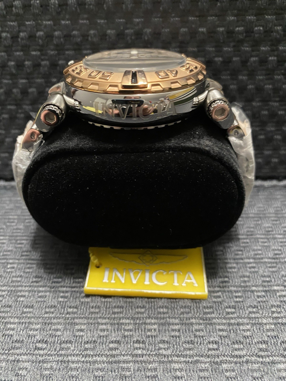 Invicta 47mm Subaqua Noma I Silver & Rose Gold Z60 Quartz LE Watch,Model#33365