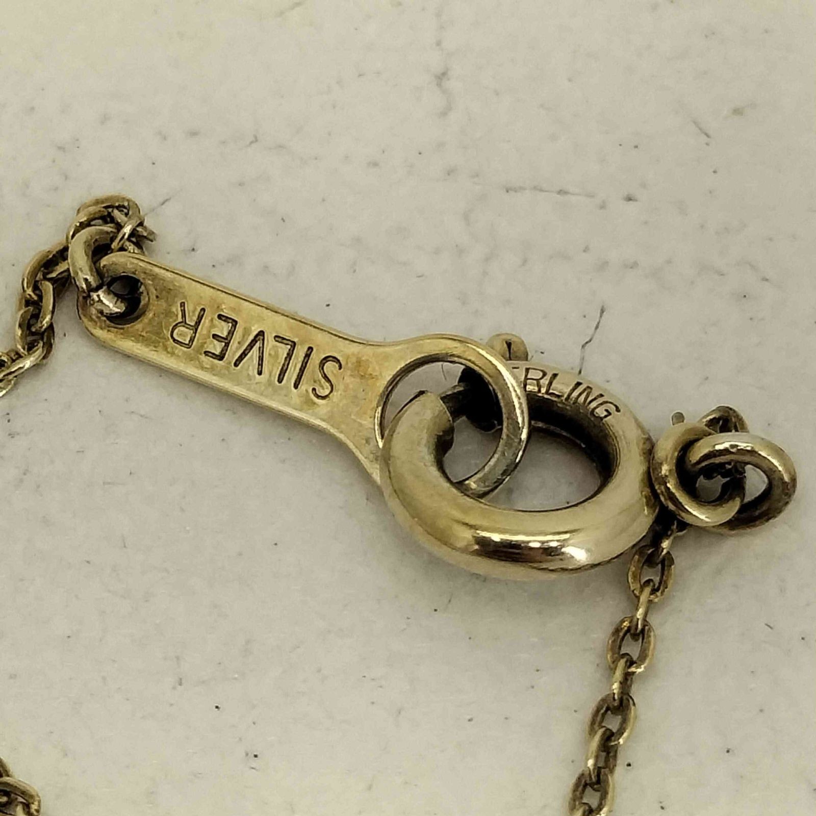 Jam Home Made JAM HOME MADE 5K SV Mark Plate Necklace Men’s No Mark