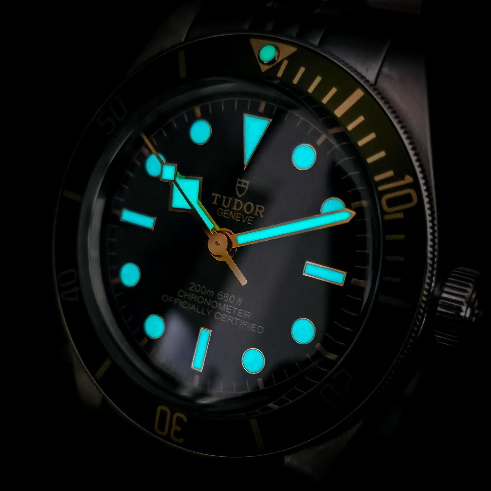 1-of-1 Tudor Black Bay 58 On Jubilee, Green Bezel, 39mm, 79030N
