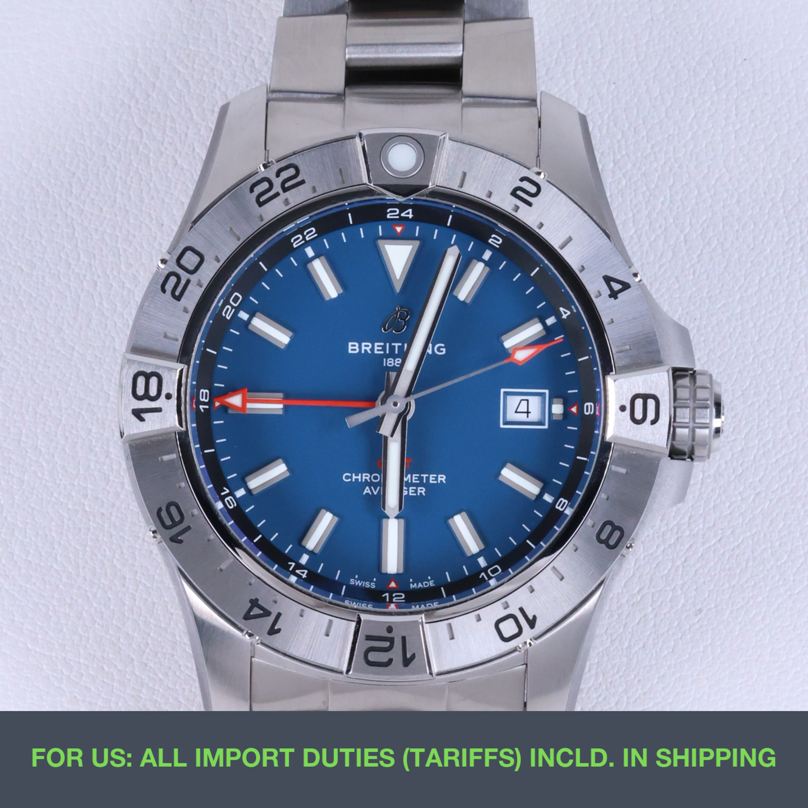 Breitling Avenger Automatic GMT 44 A32320101C1A1 44mm Blue Dial