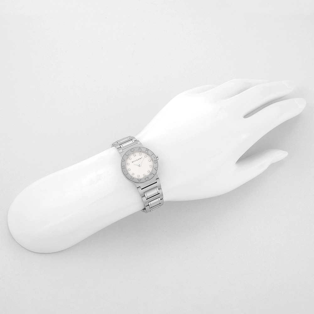 BVLGARI Bulgari (Bulgari) 12P Diamond BB26WSS12 White Ladies Unused