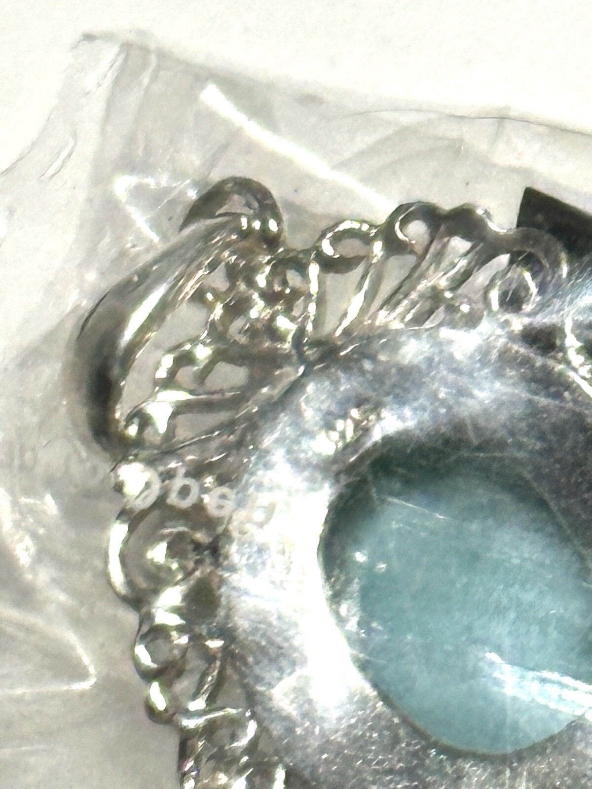 Lariat Solid 925 Sterling Silver Pendant