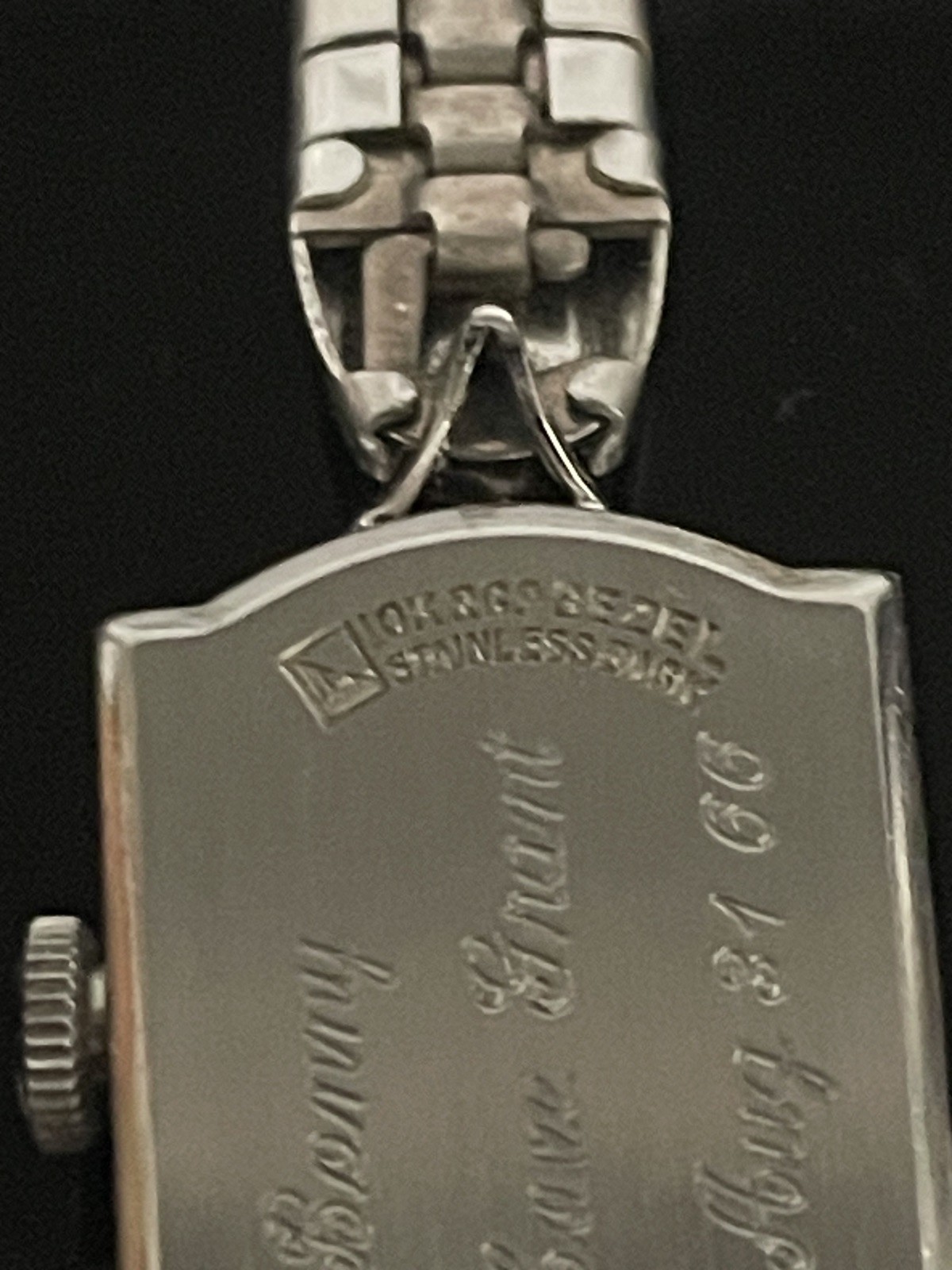 Vtg 1960’s HAMILTON Women’s Mechanical Cocktail Watch 10K RGP