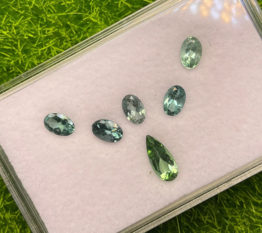 2.80cts 100% natural top quality lagoon tourmaline lot