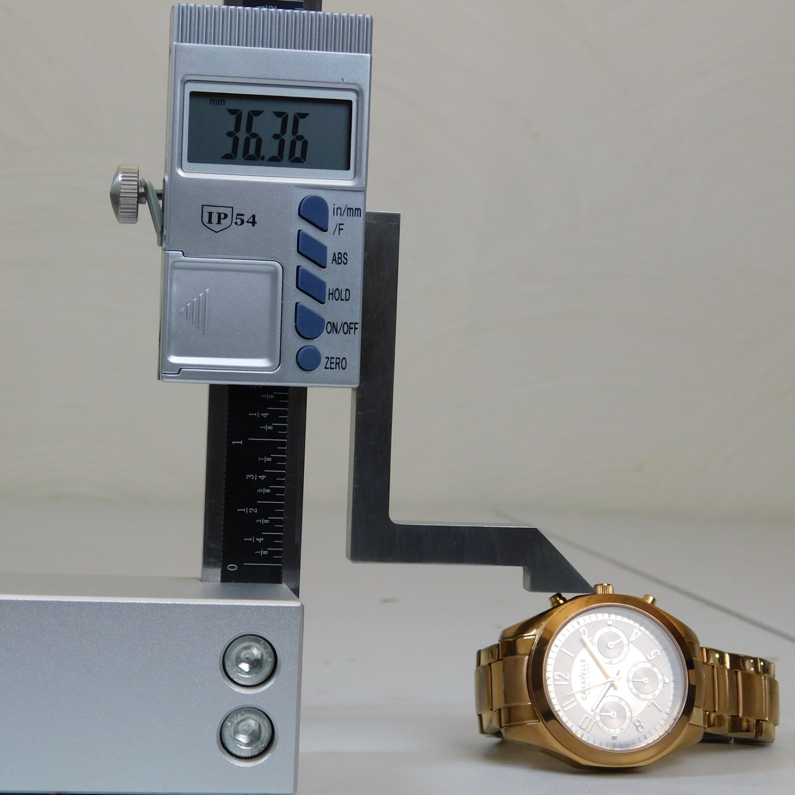 Caravelle New York B4 Stainless Steel Women’s Watch Sz. 5 3/4″ New Battery