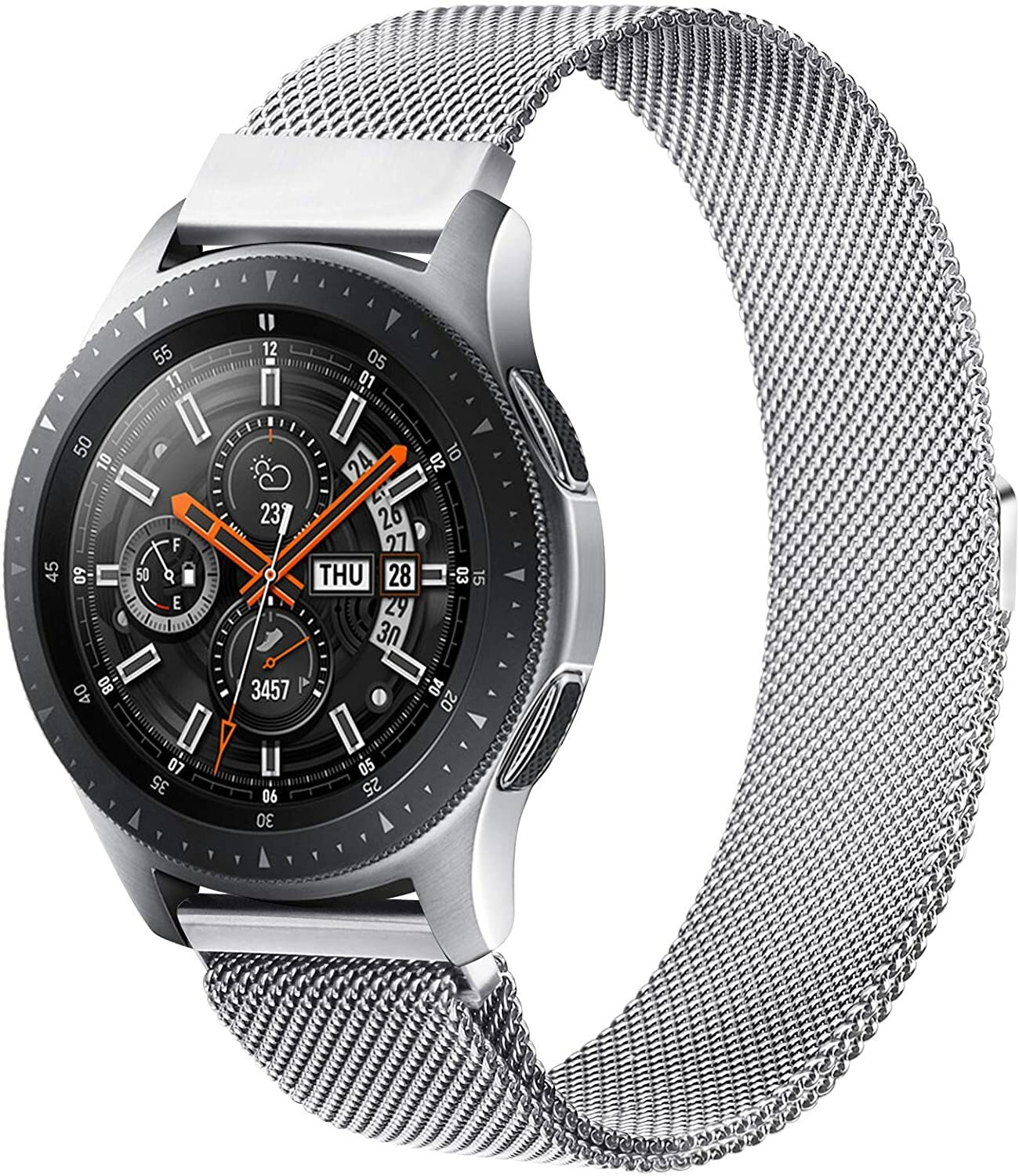 Milanese magnetic Strap For Samsung Galaxy Watch 42 46mm/Active 2 40mm 44mm Band