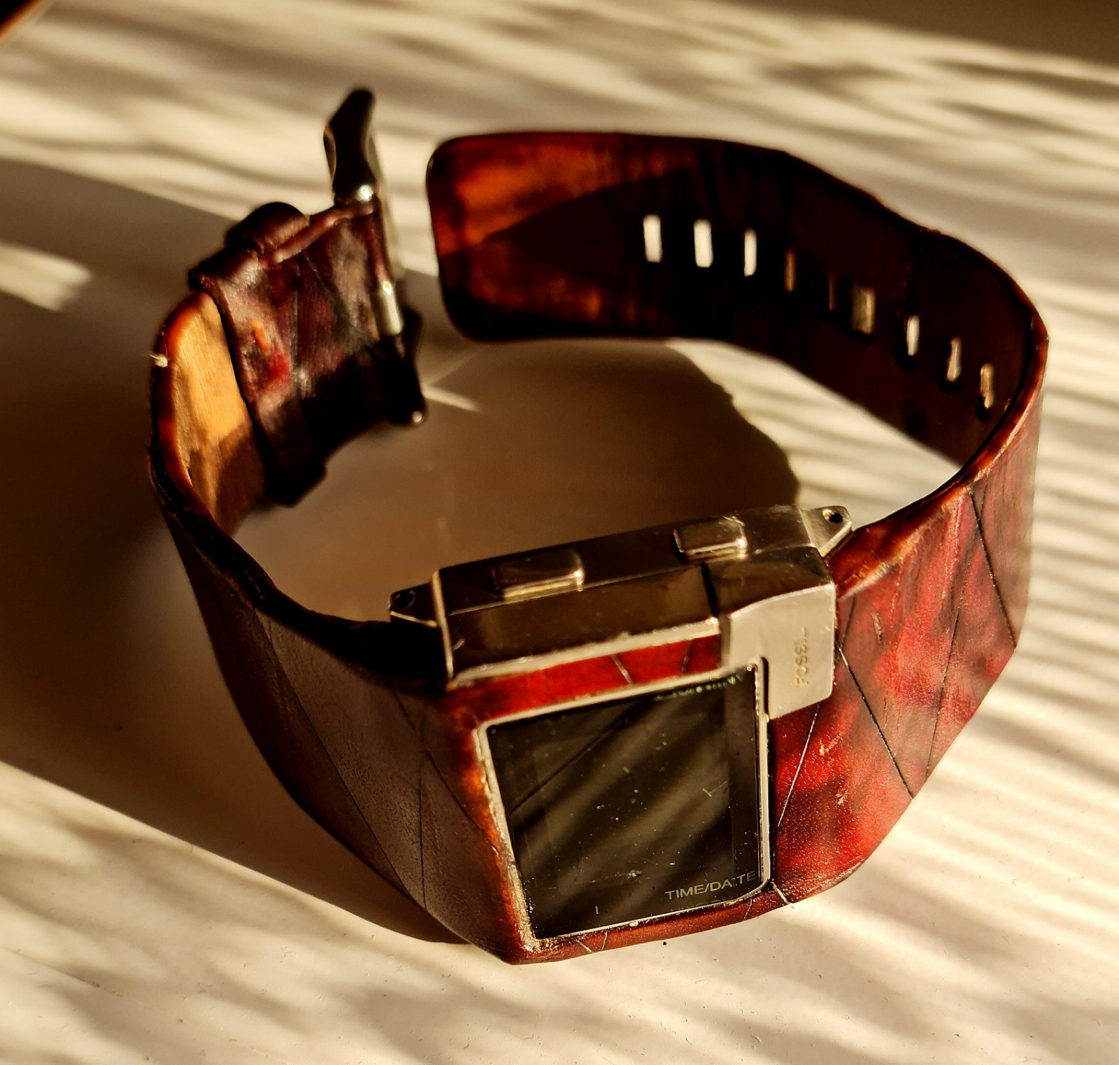 VINTAGE 1980/90 Quartz FOSSIL OLED 2002