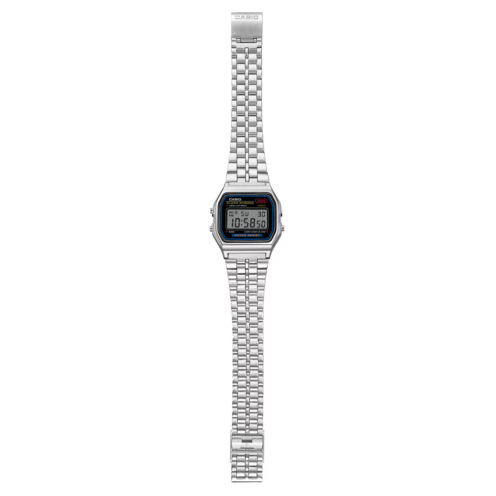CASIO A159WA-N1JH Made in Japan Collection STANDARD Digital Watch Silver NEW