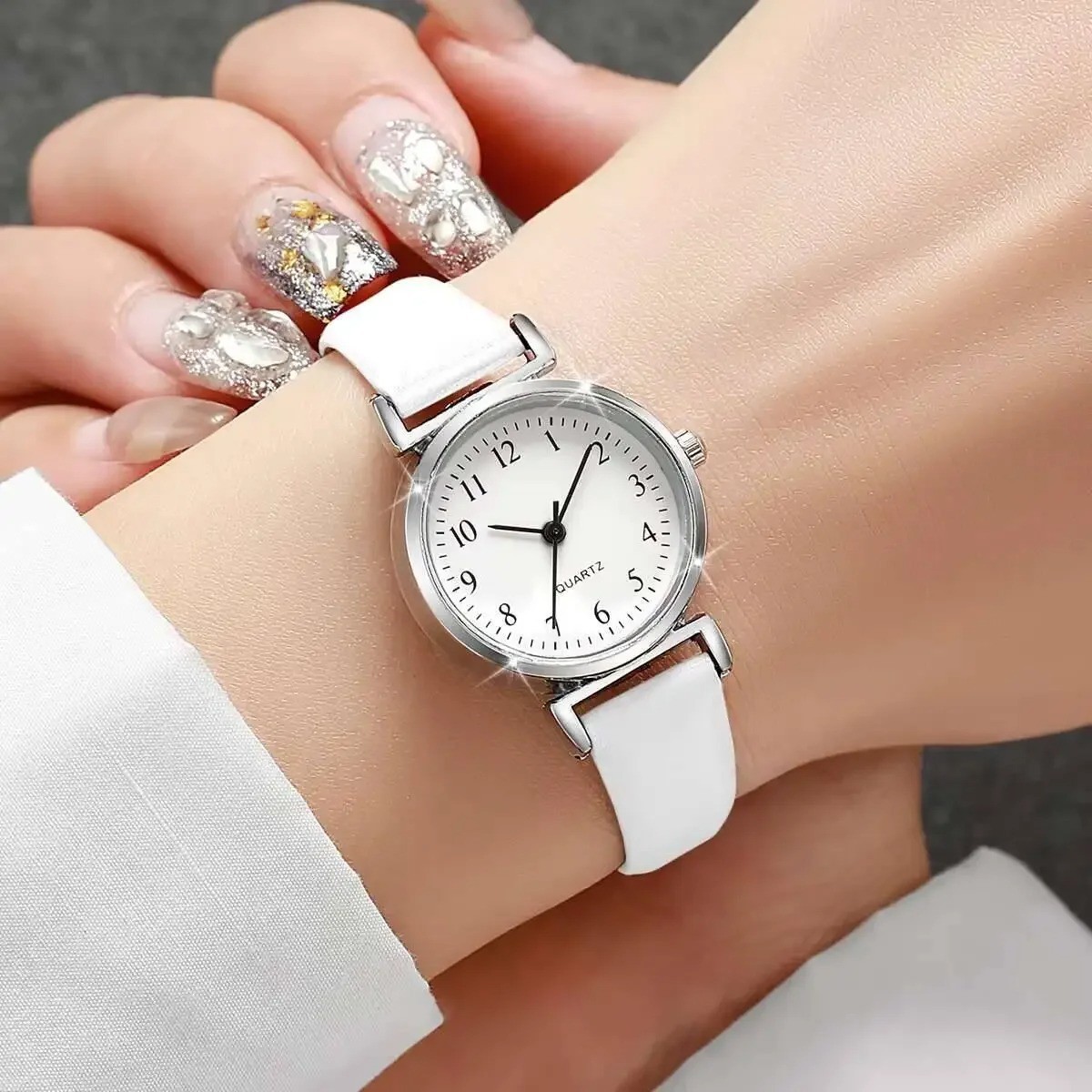 Small Dial Women’s Watch – Simple Leather Band, Analog Quartz Wristwatch,Fashion