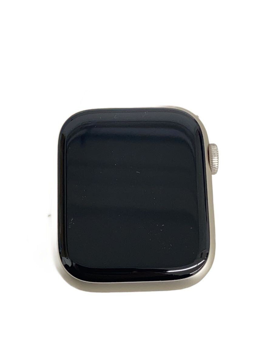 Apple Men’s Watch Series 8 GPS Model 45mm MNP23J A Starlight Used