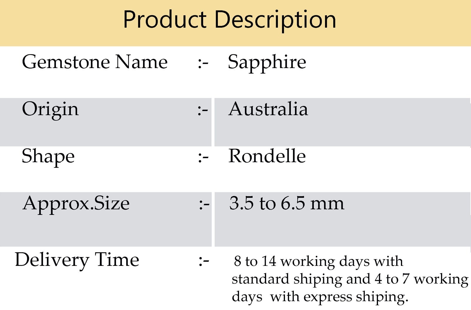 Natural Australian Blue Sapphire 3.5-6.5mm Smooth Bead Strand Necklace 20″